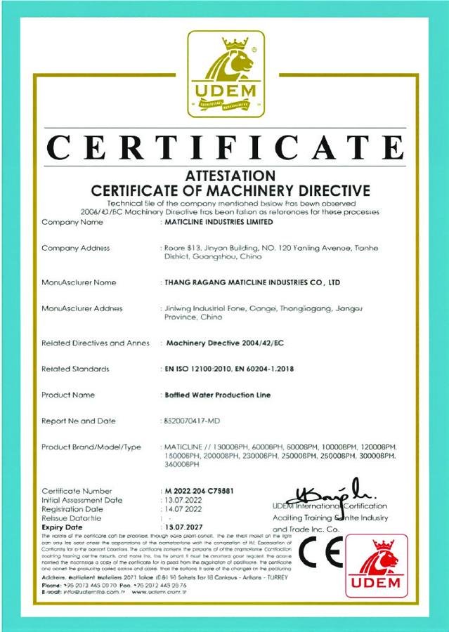 ISO 9001 certificate of registration, QA International